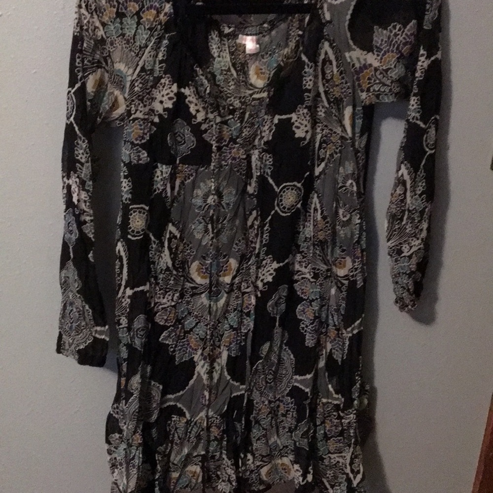 peasant style dress